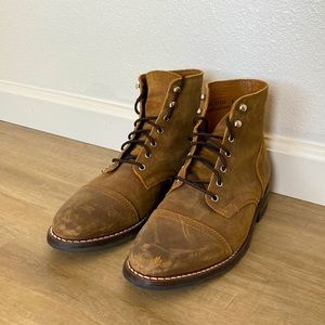 Thursday Boot Company Captain boot in Safari brown leather
